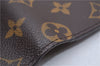 Authentic Louis Vuitton Monogram Porte Valeurs Cartes Credit M61823 Wallet 2899F