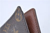 Authentic Louis Vuitton Monogram Porte Valeurs Cartes Credit M61823 Wallet 2899F