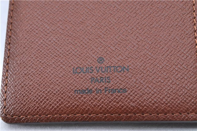 Authentic Louis Vuitton Monogram Porte Valeurs Cartes Credit M61823 Wallet 2899F