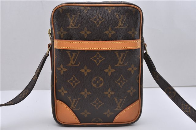 Authentic Louis Vuitton Monogram Danube Shoulder Cross Body Bag M45266 LV 2900D