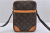 Authentic Louis Vuitton Monogram Danube Shoulder Cross Body Bag M45266 LV 2900D