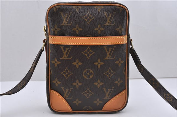 Authentic Louis Vuitton Monogram Danube Shoulder Cross Body Bag M45266 LV 2900D