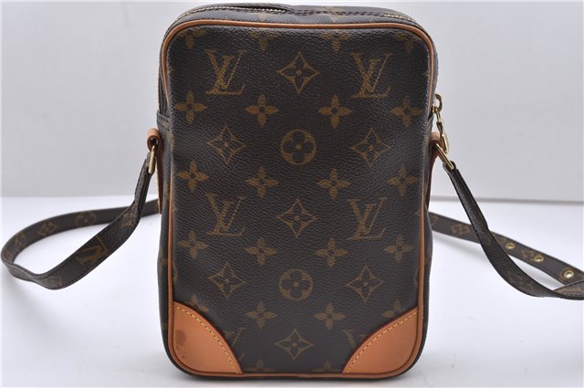 Authentic Louis Vuitton Monogram Danube Shoulder Cross Body Bag M45266 LV 2900D