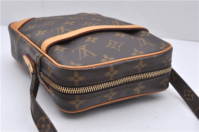 Authentic Louis Vuitton Monogram Danube Shoulder Cross Body Bag M45266 LV 2900D