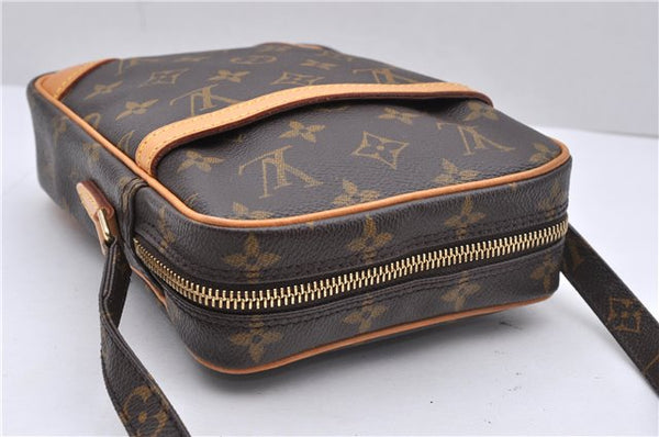 Authentic Louis Vuitton Monogram Danube Shoulder Cross Body Bag M45266 LV 2900D