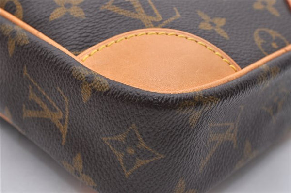 Authentic Louis Vuitton Monogram Danube Shoulder Cross Body Bag M45266 LV 2900D