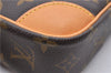 Authentic Louis Vuitton Monogram Danube Shoulder Cross Body Bag M45266 LV 2900D