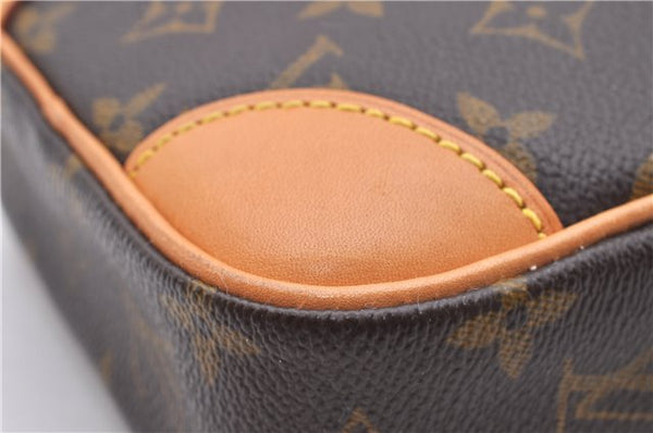 Authentic Louis Vuitton Monogram Danube Shoulder Cross Body Bag M45266 LV 2900D