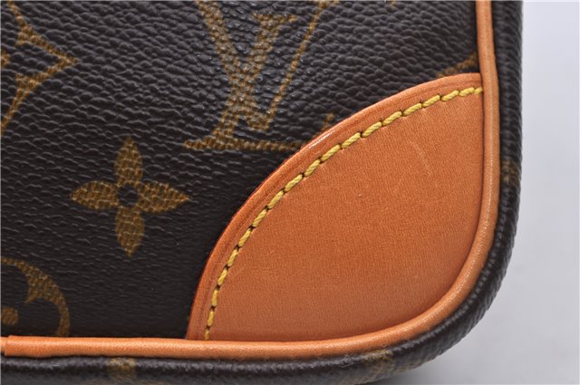 Authentic Louis Vuitton Monogram Danube Shoulder Cross Body Bag M45266 LV 2900D