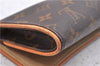 Authentic Louis Vuitton Monogram Pochette Twin GM Shoulder Bag M51852 LV 2901D