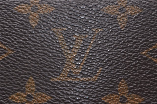 Authentic Louis Vuitton Monogram Pochette Twin GM Shoulder Bag M51852 LV 2901D