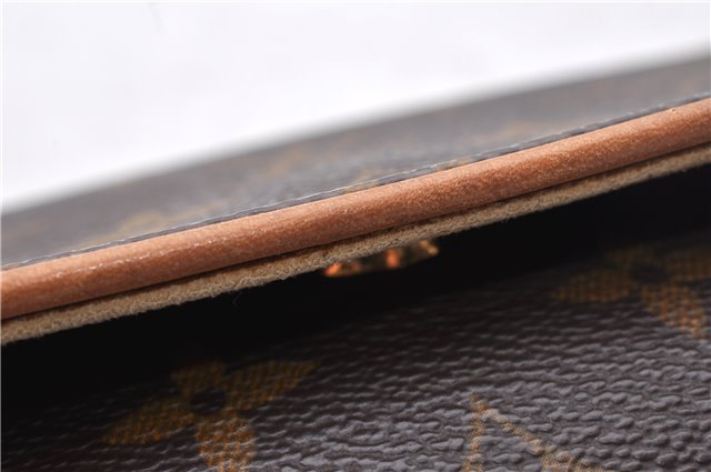 Authentic Louis Vuitton Monogram Pochette Twin GM Shoulder Bag M51852 LV 2901D