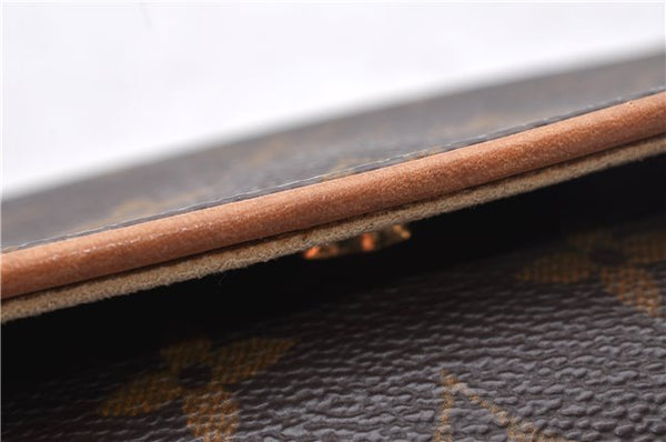 Authentic Louis Vuitton Monogram Pochette Twin GM Shoulder Bag M51852 LV 2901D