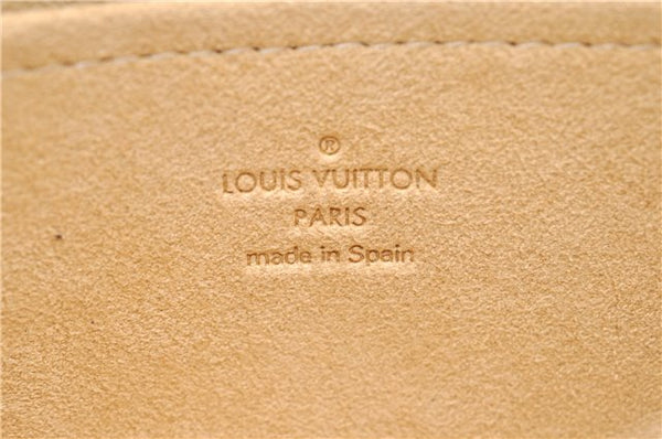 Authentic Louis Vuitton Monogram Pochette Twin GM Shoulder Bag M51852 LV 2901D