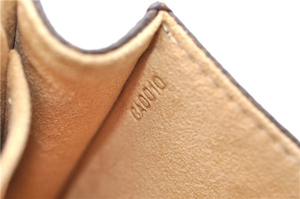 Authentic Louis Vuitton Monogram Pochette Twin GM Shoulder Bag M51852 LV 2901D