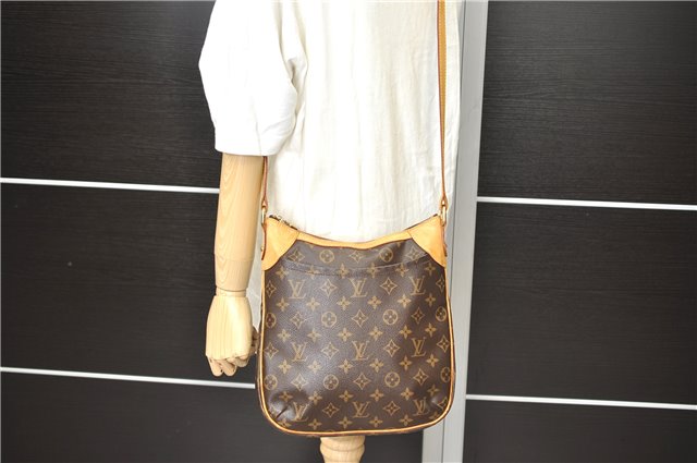 Auth Louis Vuitton Monogram Odeon PM Shoulder Cross Body Bag M56390 LV 2902D
