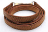 Authentic Louis Vuitton Leather Shoulder Strap Beige 46.9" LV 2902E