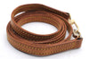 Authentic Louis Vuitton Leather Shoulder Strap Beige 46.9" LV 2902E