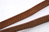 Authentic Louis Vuitton Leather Shoulder Strap Beige 46.9" LV 2902E