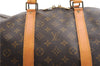 Authentic Louis Vuitton Monogram Keepall 55 Travel Boston Bag M41424 LV 2902F