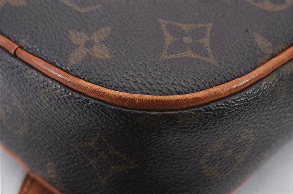 Authentic Louis Vuitton Monogram Pochette Gange Waist Waist bag M51870 LV 2903D