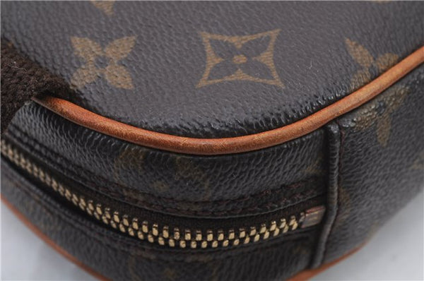 Authentic Louis Vuitton Monogram Pochette Gange Waist Waist bag M51870 LV 2903D