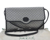 Authentic GUCCI Micro GG PVC Leather Shoulder Cross Body Bag Purse Navy 2903E