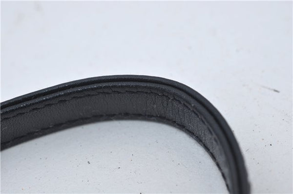 Authentic GUCCI Micro GG PVC Leather Shoulder Cross Body Bag Purse Navy 2903E