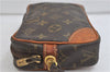 Auth Louis Vuitton Monogram Marly Dragonne PM Clutch Hand Bag M51827 LV 2904D