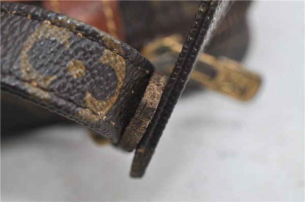 Auth Louis Vuitton Monogram Marly Dragonne PM Clutch Hand Bag M51827 LV 2904D