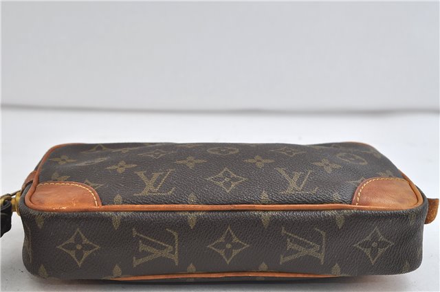 Auth Louis Vuitton Monogram Marly Dragonne PM Clutch Hand Bag M51827 LV 2904D