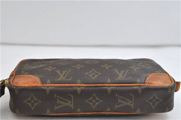Auth Louis Vuitton Monogram Marly Dragonne PM Clutch Hand Bag M51827 LV 2904D