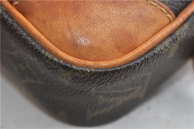 Auth Louis Vuitton Monogram Marly Dragonne PM Clutch Hand Bag M51827 LV 2904D