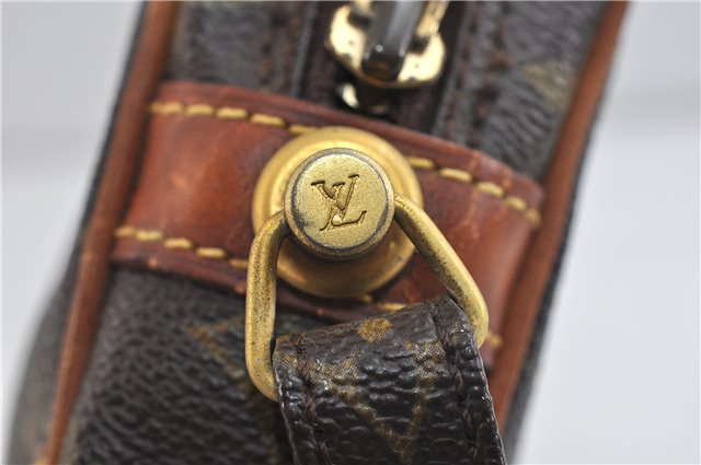 Auth Louis Vuitton Monogram Marly Dragonne PM Clutch Hand Bag M51827 LV 2904D