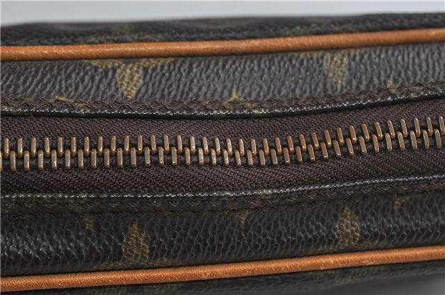 Auth Louis Vuitton Monogram Marly Dragonne PM Clutch Hand Bag M51827 LV 2904D