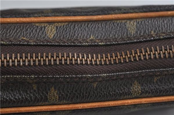 Auth Louis Vuitton Monogram Marly Dragonne PM Clutch Hand Bag M51827 LV 2904D