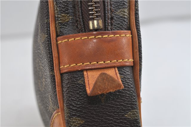 Auth Louis Vuitton Monogram Marly Dragonne PM Clutch Hand Bag M51827 LV 2904D