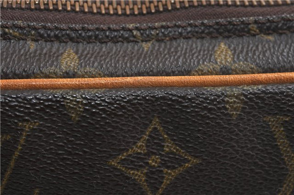 Auth Louis Vuitton Monogram Marly Dragonne PM Clutch Hand Bag M51827 LV 2904D