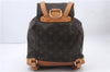 Authentic Louis Vuitton Monogram Montsouris MM Backpack M51136 LV 2905D