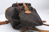 Authentic Louis Vuitton Monogram Montsouris MM Backpack M51136 LV 2905D