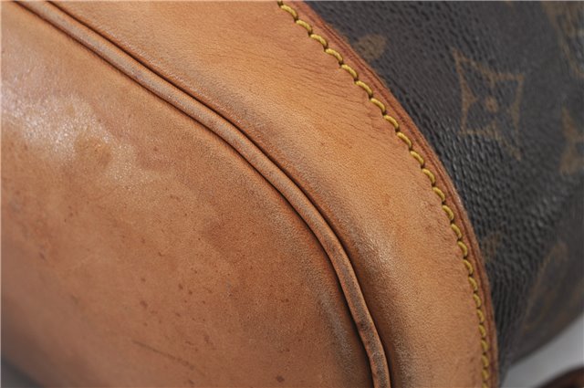 Authentic Louis Vuitton Monogram Montsouris MM Backpack M51136 LV 2905D