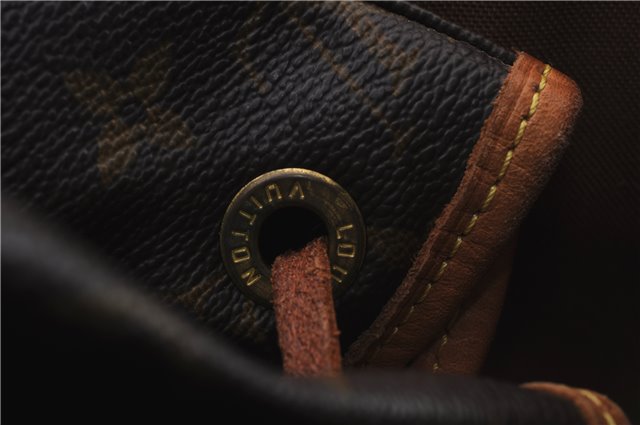 Authentic Louis Vuitton Monogram Montsouris MM Backpack M51136 LV 2905D