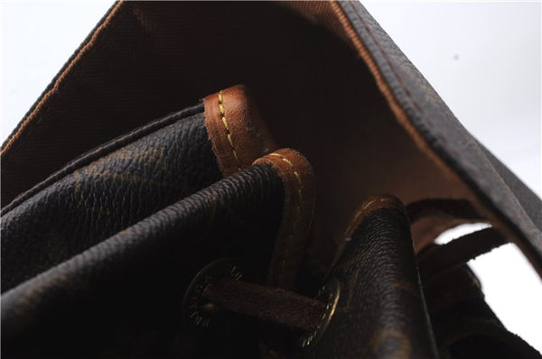Authentic Louis Vuitton Monogram Montsouris MM Backpack M51136 LV 2905D
