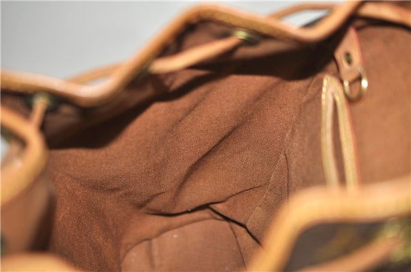 Authentic Louis Vuitton Monogram Montsouris MM Backpack M51136 LV 2905D