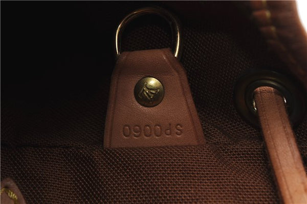 Authentic Louis Vuitton Monogram Montsouris MM Backpack M51136 LV 2905D