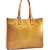 Authentic Louis Vuitton Vernis Columbus Shoulder Tote Bag Yellow M91028 LV 2906E