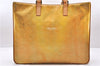 Authentic Louis Vuitton Vernis Columbus Shoulder Tote Bag Yellow M91028 LV 2906E