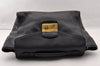 Authentic PRADA Leather Nappa 2Way Shoulder Cross Body Hand Bag Black 2906I
