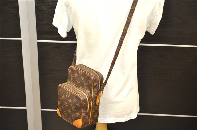 Authentic Louis Vuitton Monogram Amazone Shoulder Cross Body Bag M45236 LV 2907D