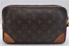 Auth Louis Vuitton Monogram Marly Dragonne GM Clutch Hand Bag M51825 LV 2909D
